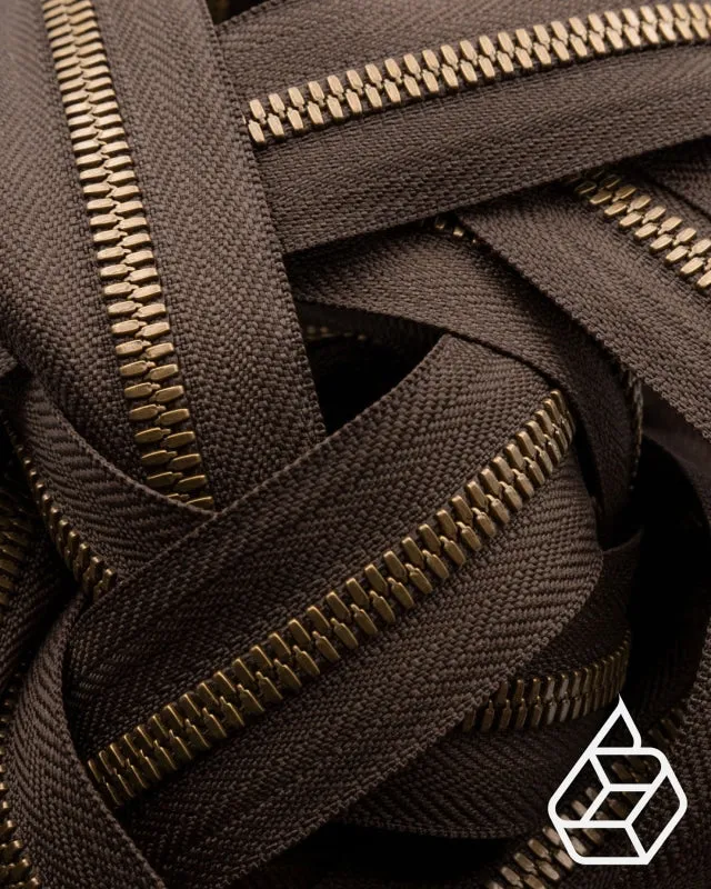 YKK Excella® | Zipper on roll | Antique Brass | Size 5