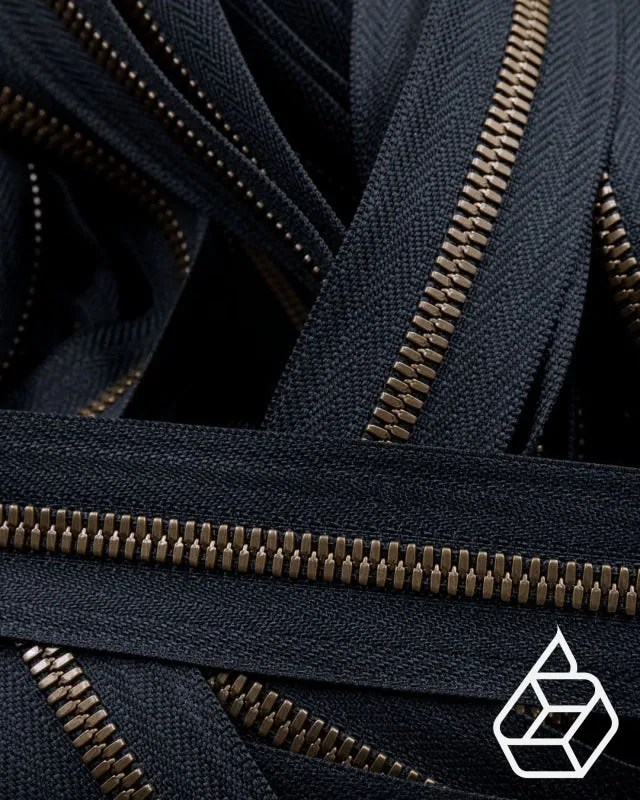 YKK Excella® | Zipper on roll | Antique Brass | Size 5