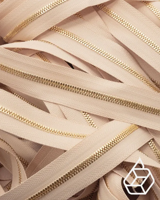 YKK Excella® | Zipper on roll | Gold | Size 3