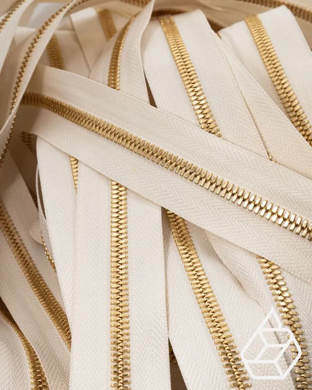 YKK Excella® | Zipper on roll | Gold | Size 5