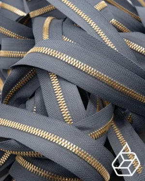 YKK Excella® | Zipper on roll | Gold | Size 5