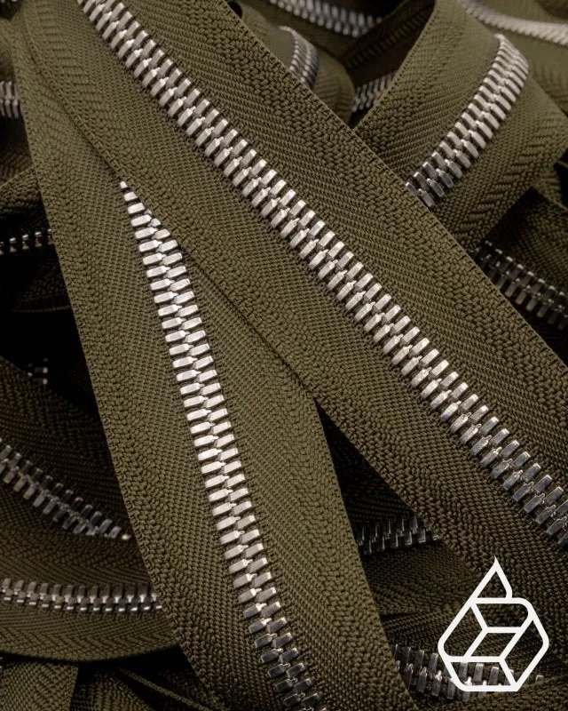 YKK Excella® | Zipper on roll | Silver | Size 8