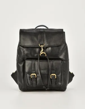 York Large Leather Backpack