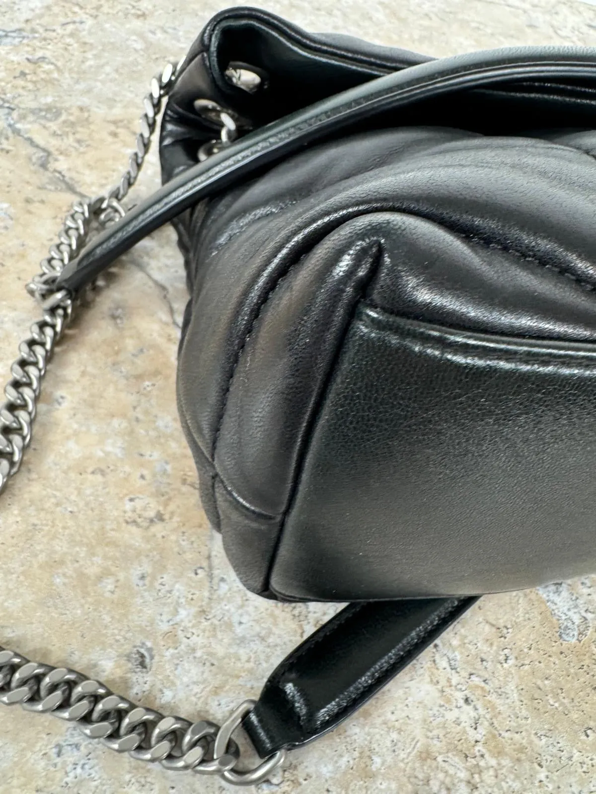 YSL SMALL LOULOU PUFFER BAG