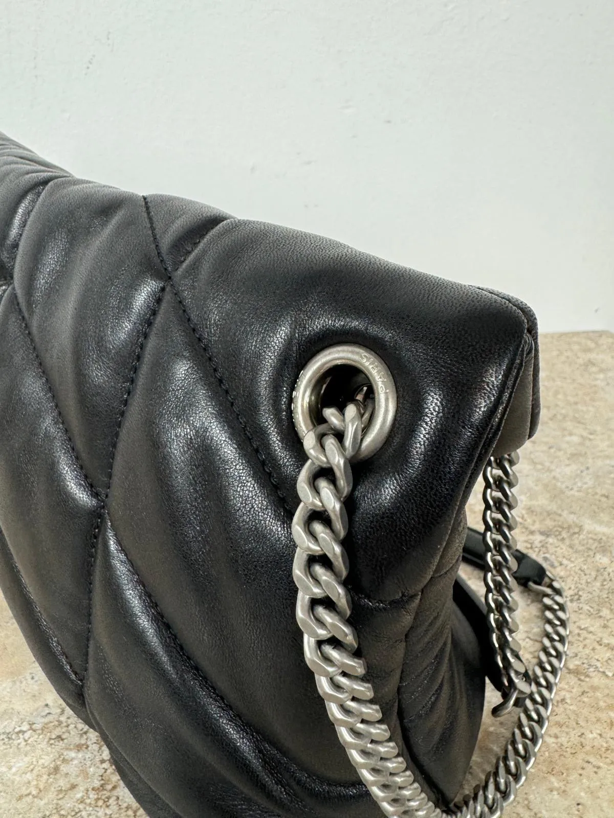 YSL SMALL LOULOU PUFFER BAG