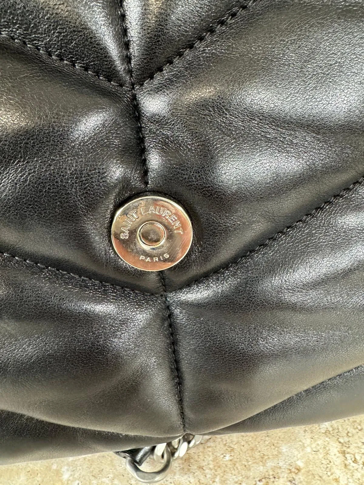 YSL SMALL LOULOU PUFFER BAG