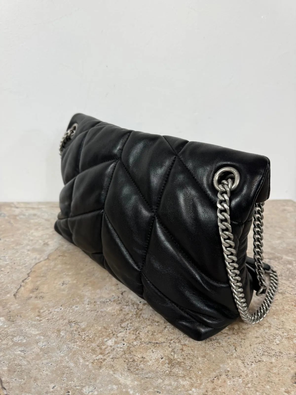 YSL SMALL LOULOU PUFFER BAG