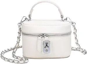 YXBQueen Crossbody Bag for Women Small Top-Handle Pouch Purse Designer Shoulder Handbag Luxury Leather Crossbody Purses