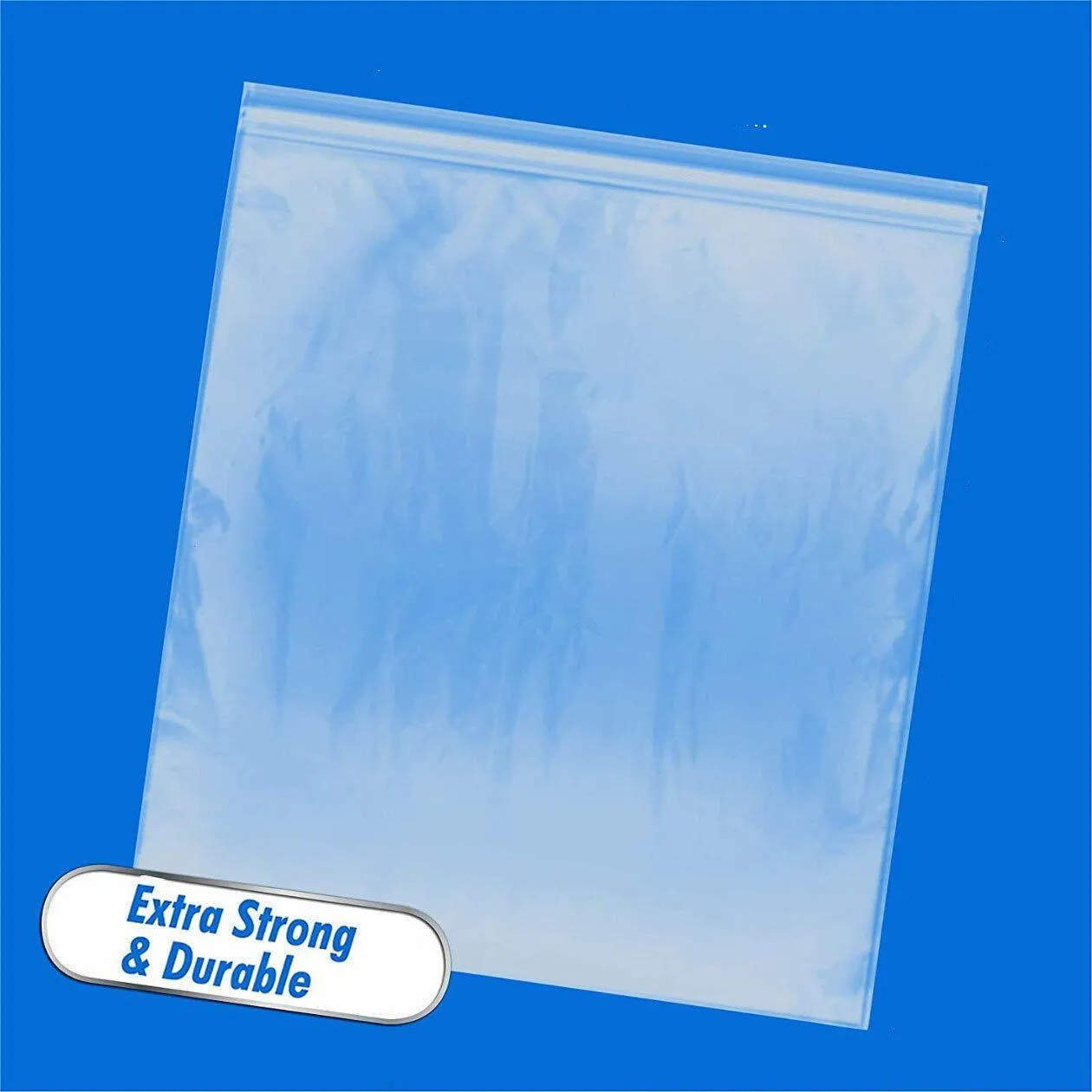 Ziplock Bags 100PCS 20Sizes Plastic Clear