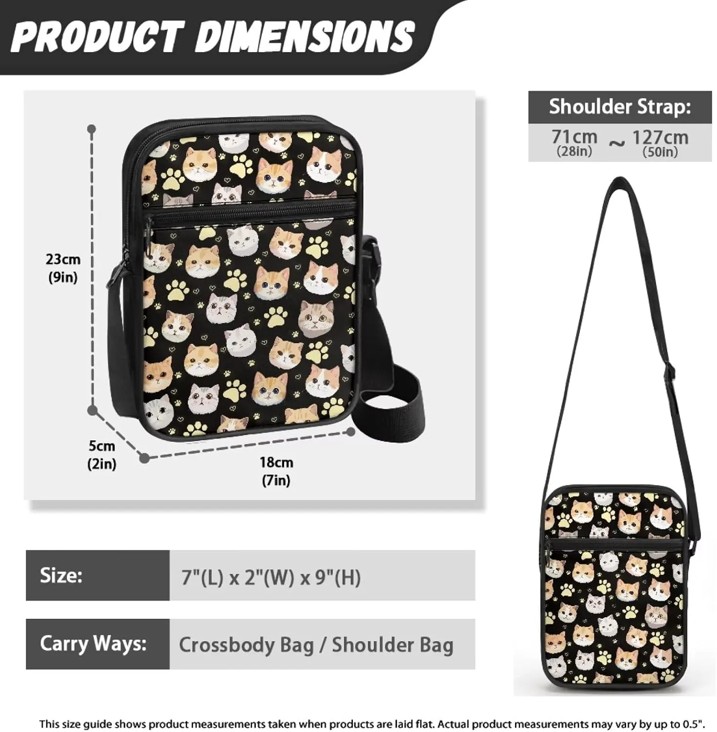 Zipper Messenger Bags Womens Mens Shoulder Bag Multi-pocket Work Office Bag Briefcases for Travelling Outdoors