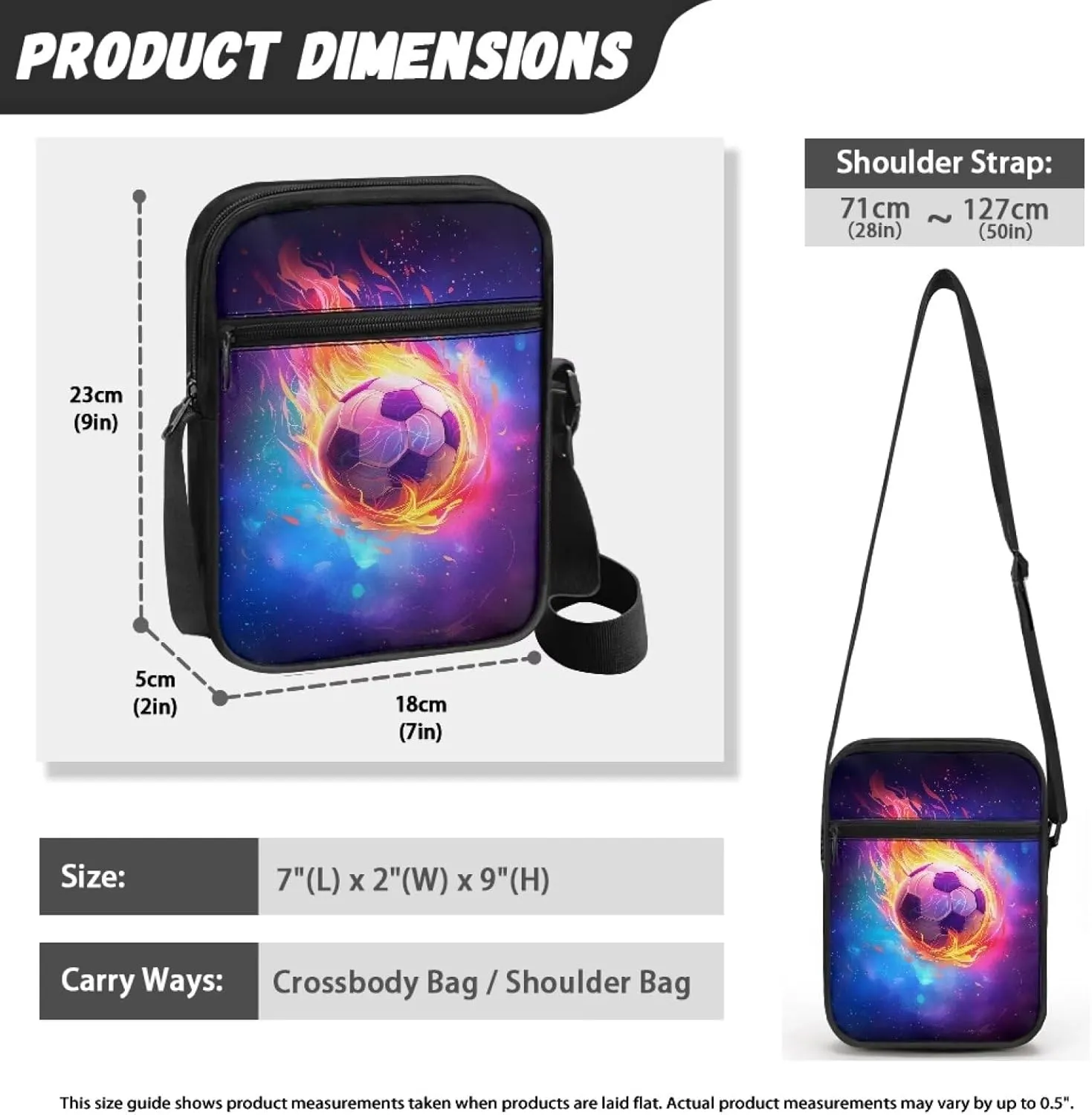 Zipper Messenger Bags Womens Mens Shoulder Bag Multi-pocket Work Office Bag Briefcases for Travelling Outdoors