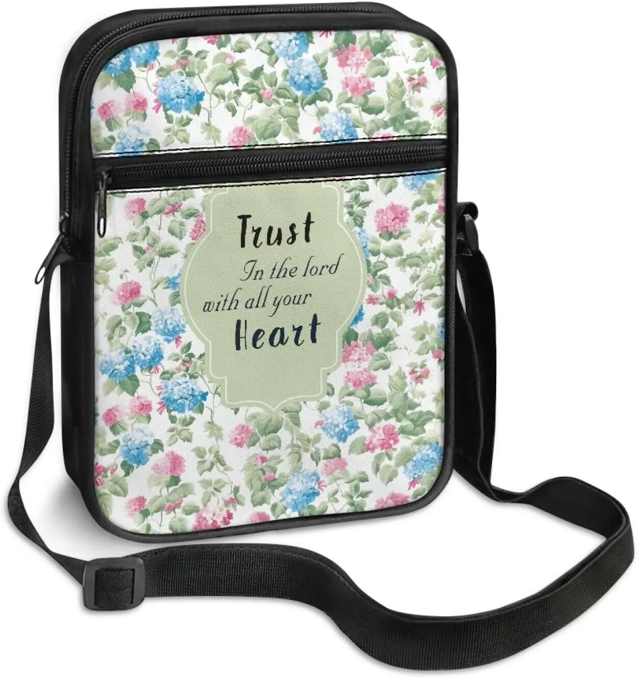 Zipper Messenger Bags Womens Mens Shoulder Bag Multi-pocket Work Office Bag Briefcases for Travelling Outdoors