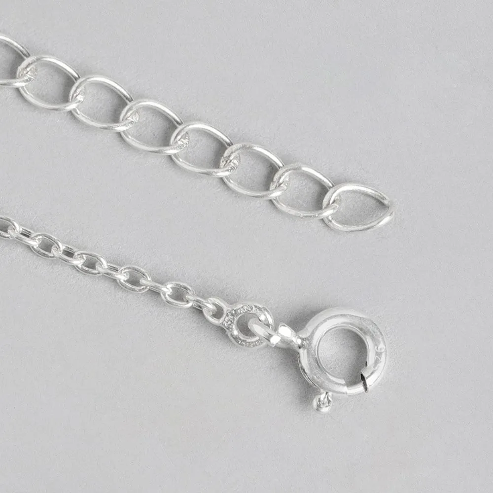 Zircon Silver Necklace