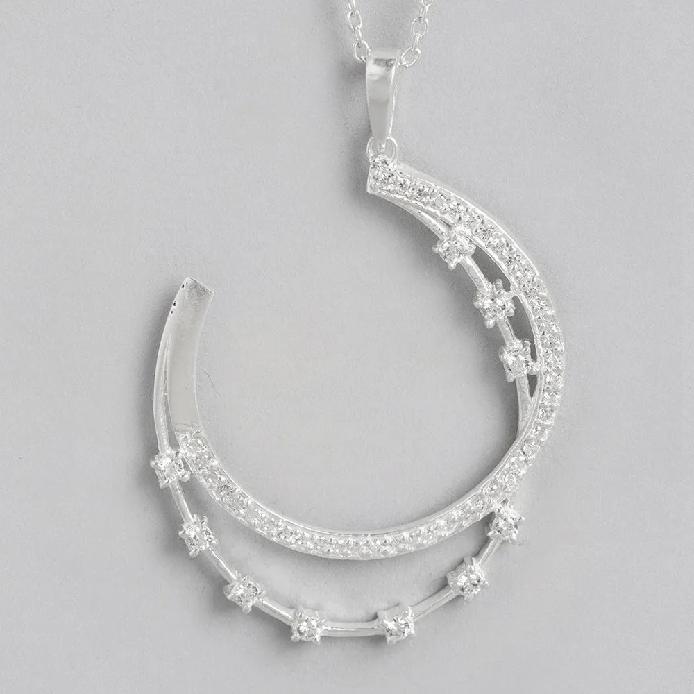 Zircon Silver Necklace