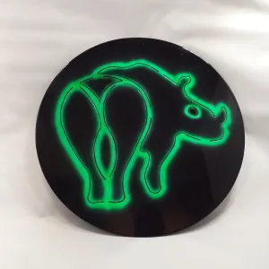 Zombie Strippers - Pink Rhino Logo